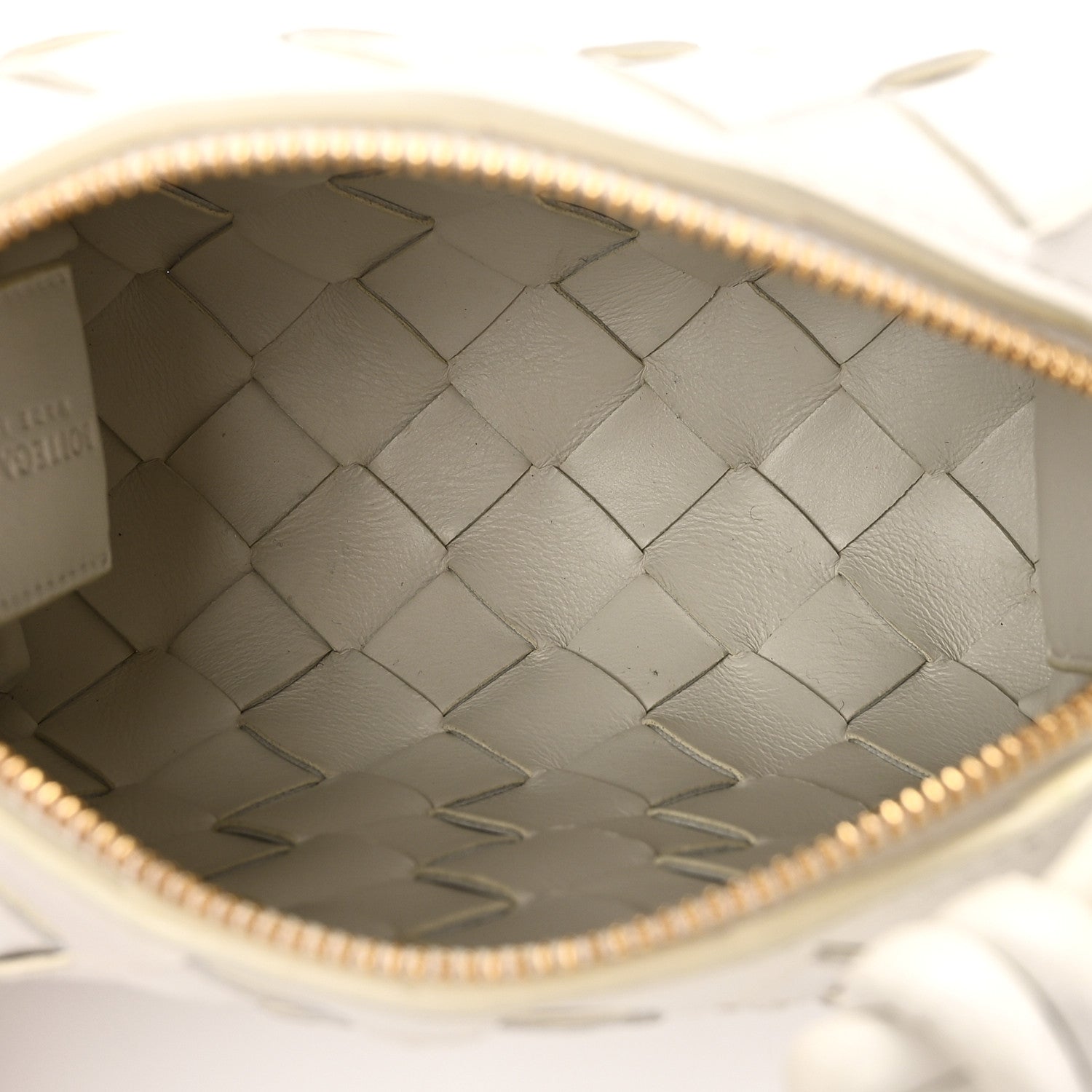 Bottega Veneta Nappa Intrecciato Mini Loop Camera Bag White 5 of 9