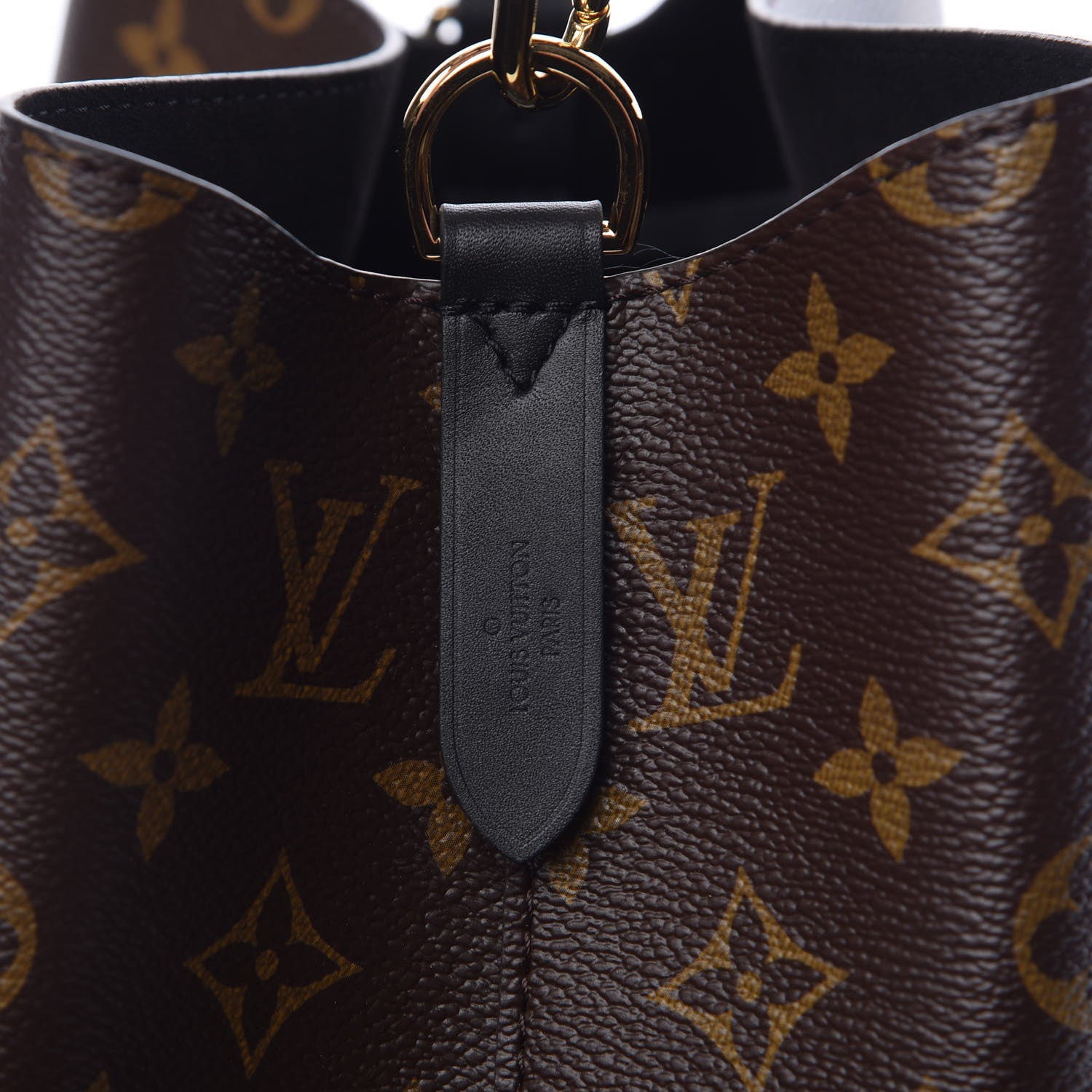 Louis Vuitton Monogram Neonoe MM Black 6 of 12