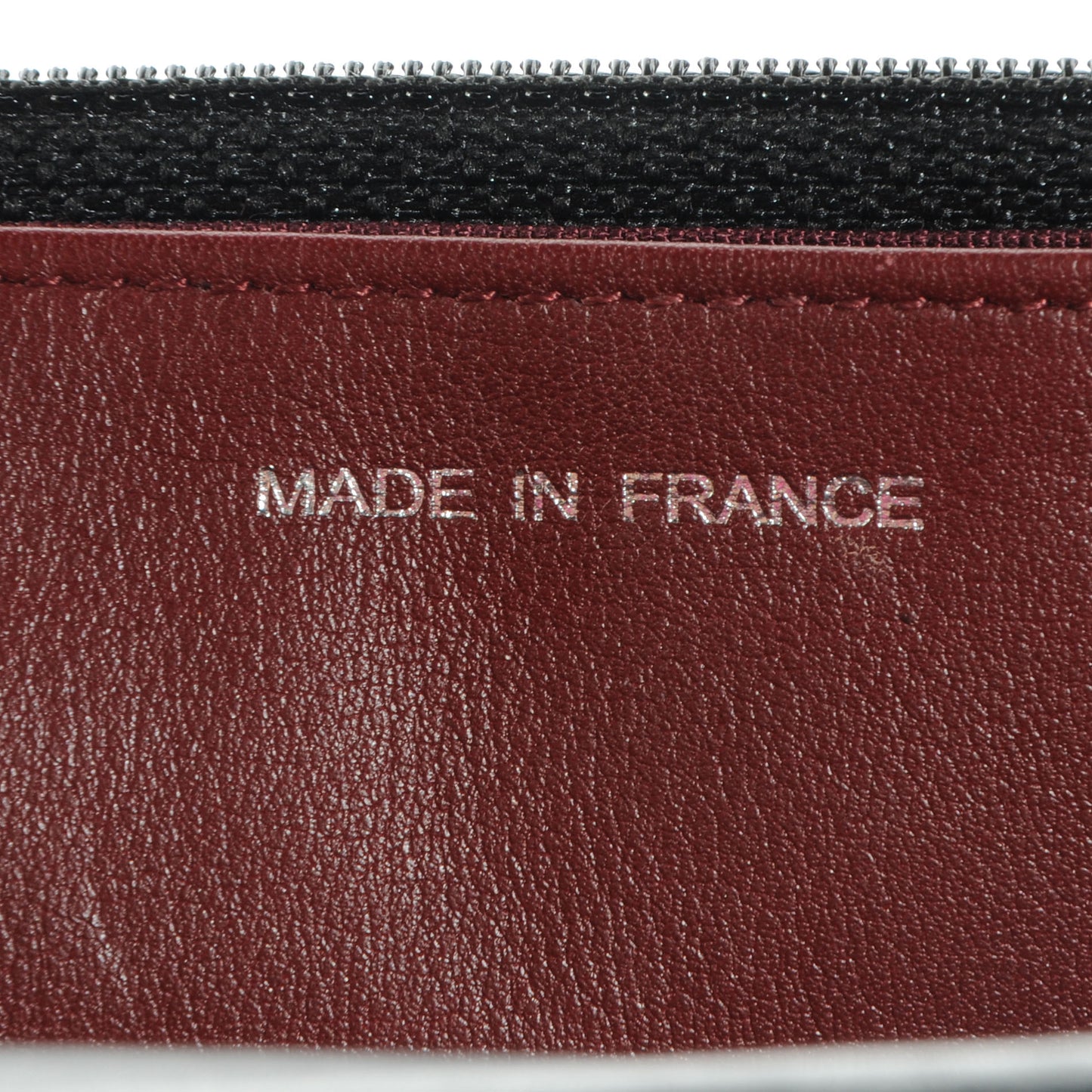 Aged Calfskin Reissue Wallet On Chain WOC Black
