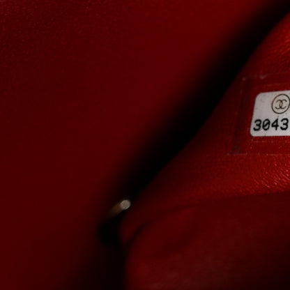 Chanel Lambskin Quilted Mini Rectangular Flap Dark Red 8 of 12