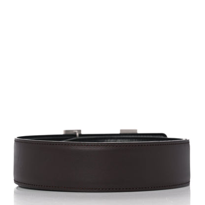 Hermes Box Chamonix 42mm Constance H Belt 95 Black Chocolate 2 of 5