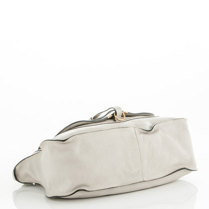 Chloe Calfskin Large Marcie Satchel Dove 4 of 8