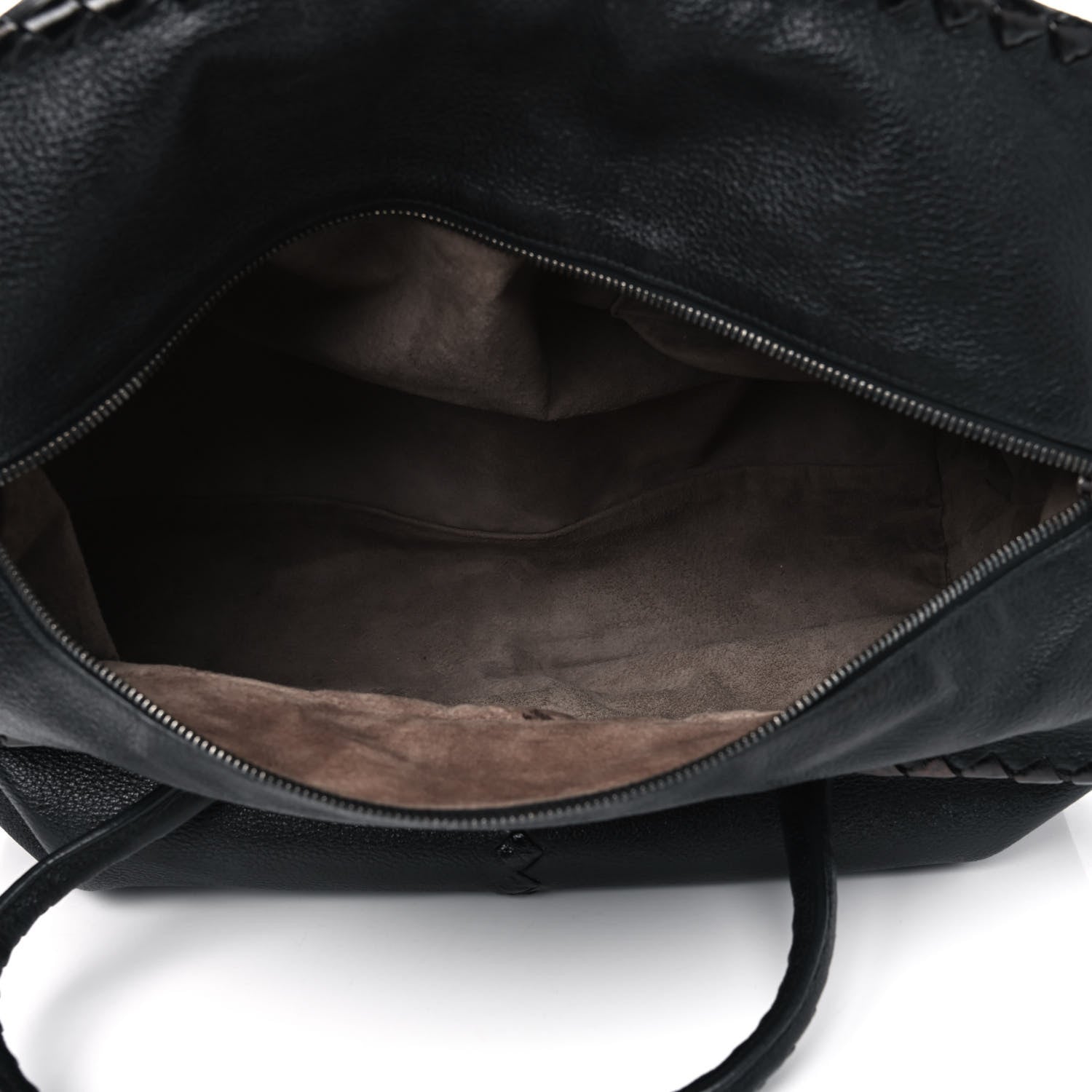 Bottega Veneta Cervo Intrecciato Brick Tote Black 4 of 11