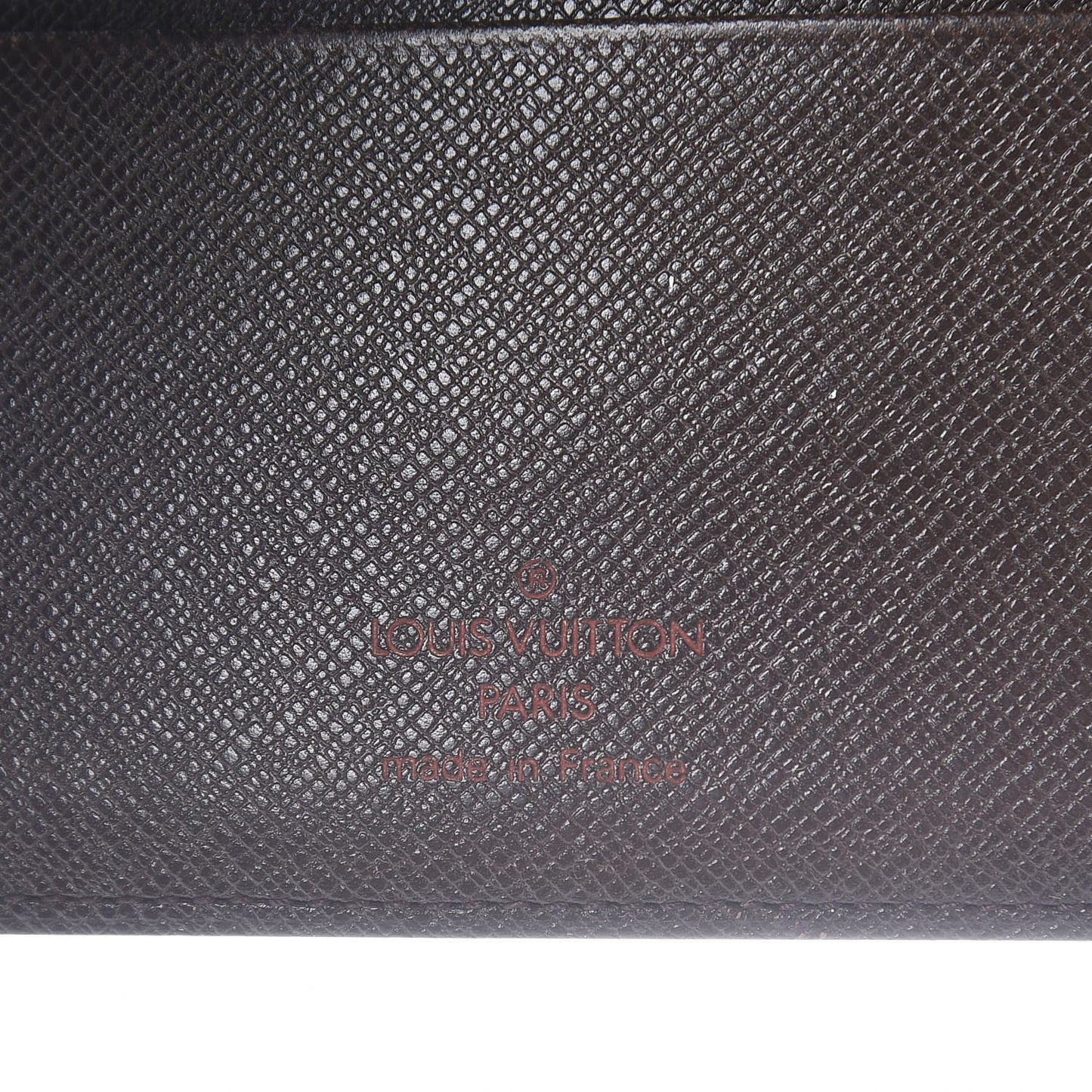 Damier Ebene Medium Ring Agenda Cover