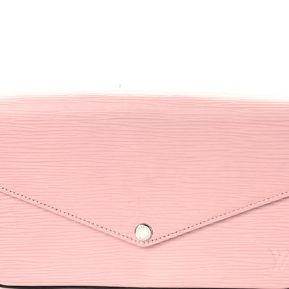 Louis Vuitton Epi Pochette Felicie Rose Ballerine 8 of 15