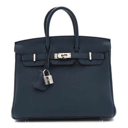 Hermes Togo Birkin 25 Bleu de Prusse 1 of 11