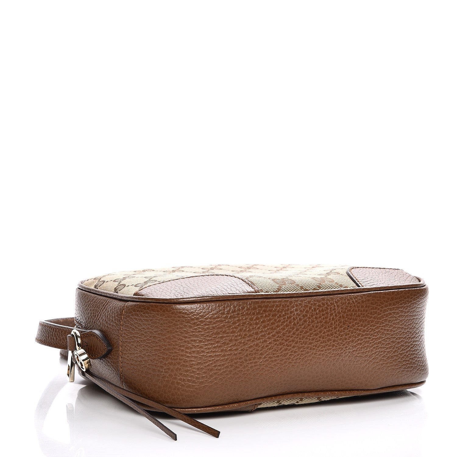 Gucci Monogram Mini Bree Messenger Bag Beige Tabacco 4 of 7