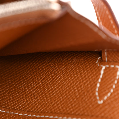 Hermes Epsom Kelly Wallet To Go Gold 7 of 10