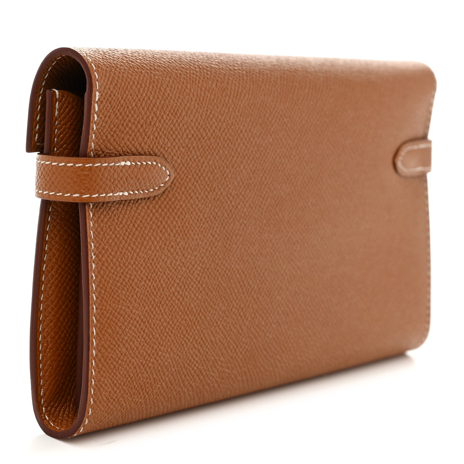 Hermes Epsom Kelly Longue Wallet Gold 3 of 8