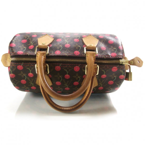 Louis Vuitton Monogram Cerises Speedy 25 5 of 8