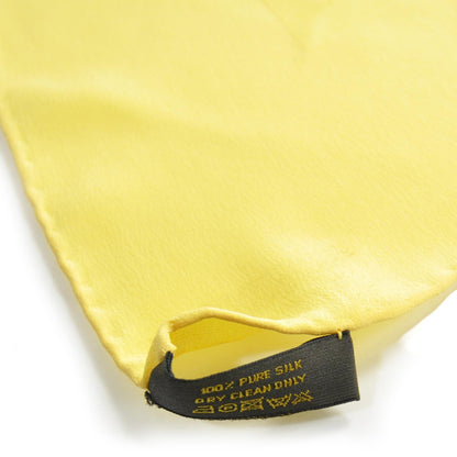 Louis Vuitton Silk Monogram Monaco Square Scarf Yellow 4 of 5