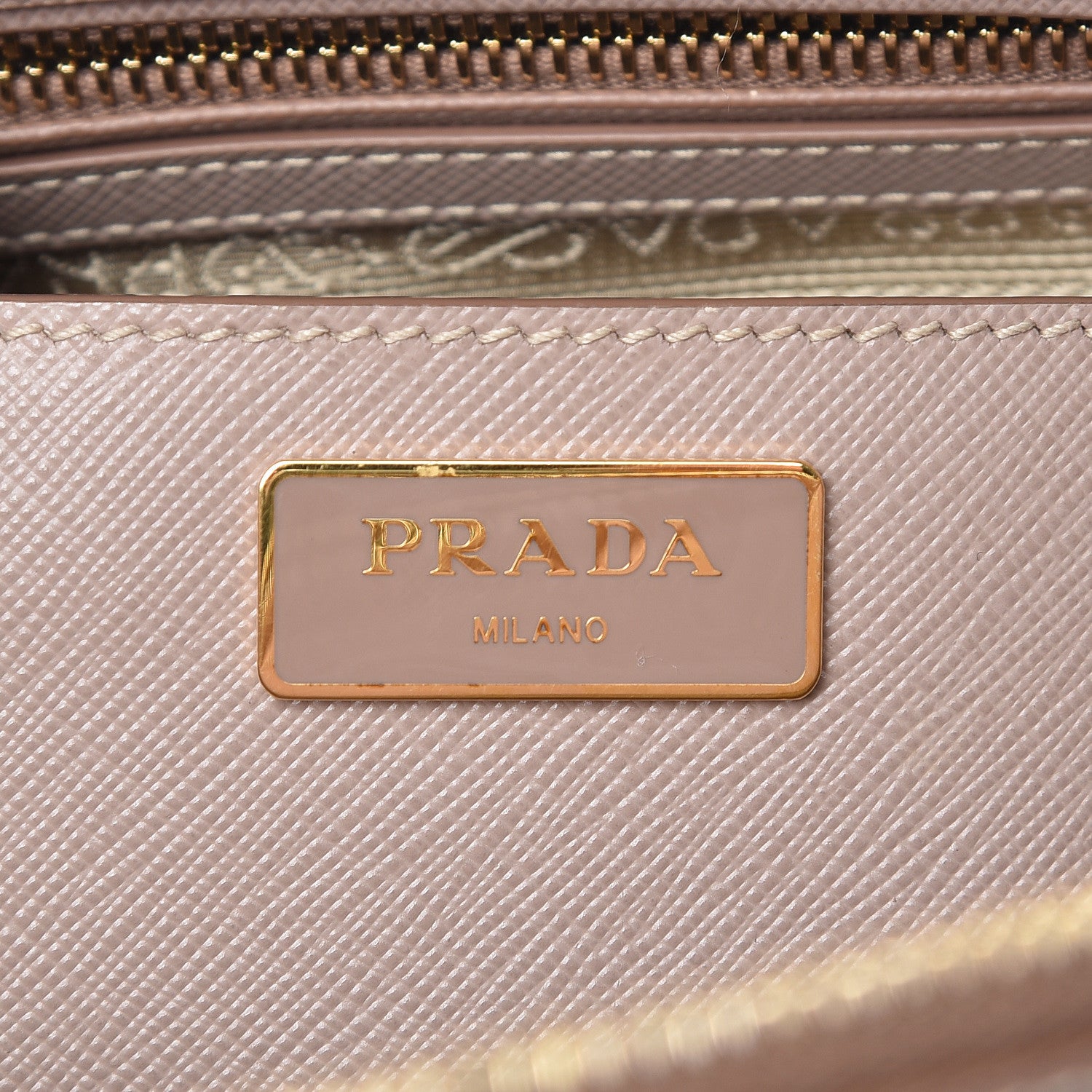 Prada Saffiano Medium Galleria Double Zip Tote Cammeo 6 of 13