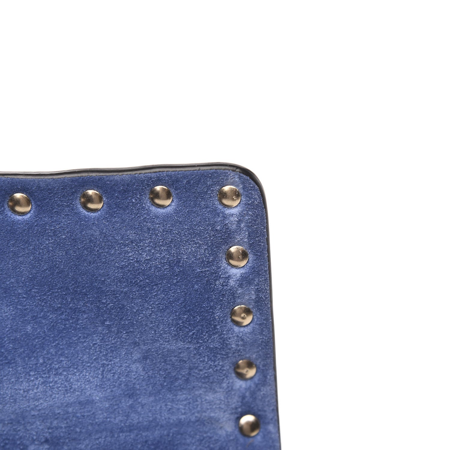 Valentino Garavani Pebbled Calfskin Medium Rockstud Flip Lock Crossbody Bag Baltique 9 of 9