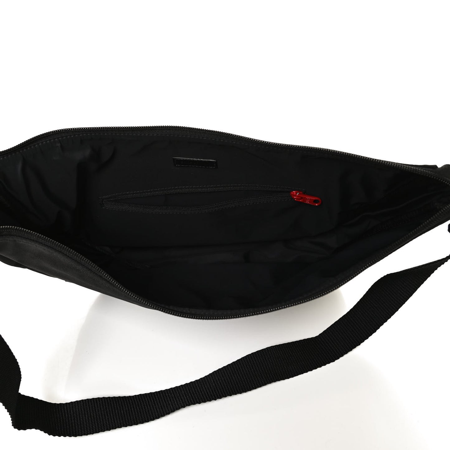 Recycled Nylon NASA X Space Sling Bag Black