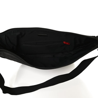 Balenciaga Recycled Nylon NASA X Space Sling Bag Black 5 of 11