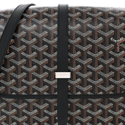 Goyard Goyardine Belvedere II MM Messenger Bag Black 7 of 10