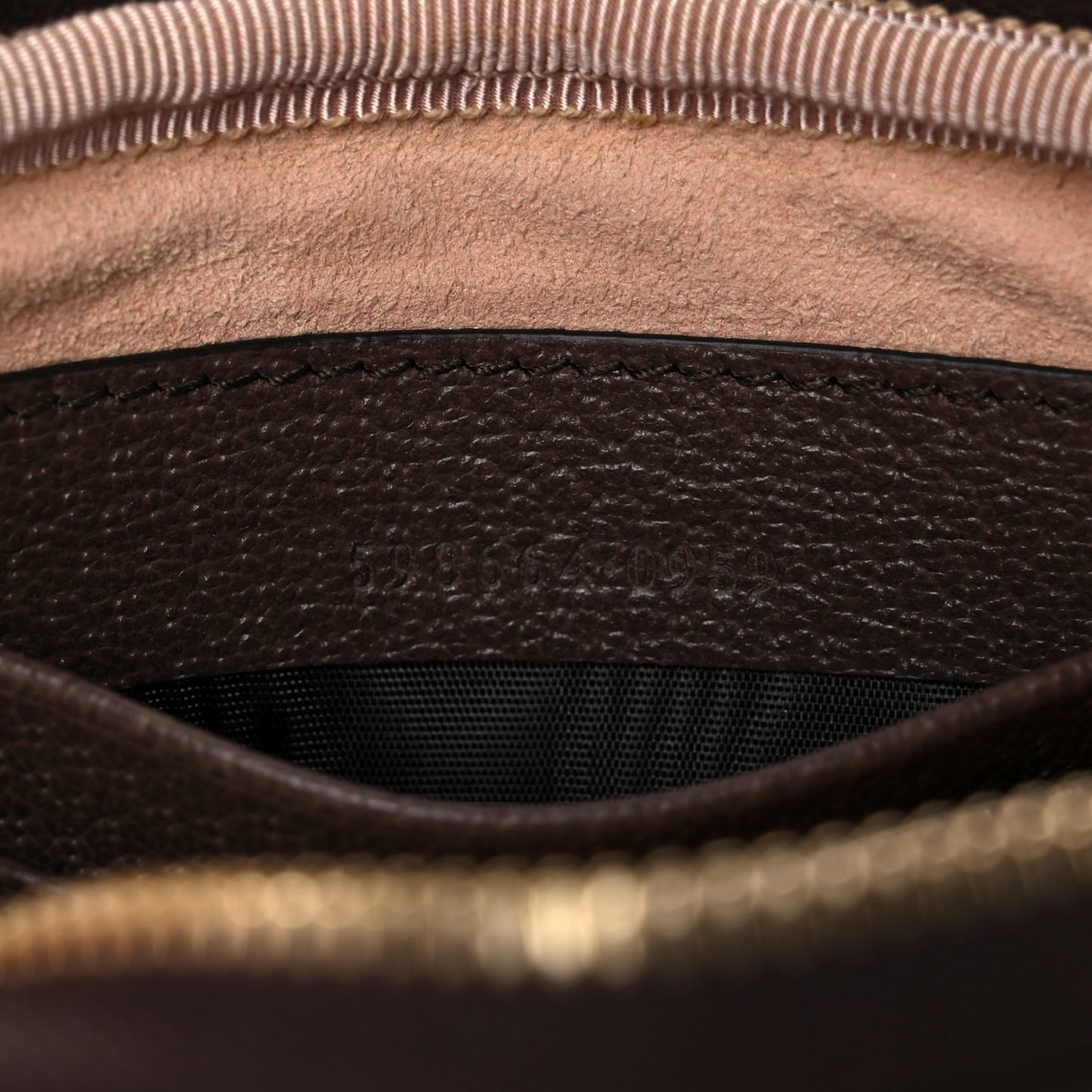 GG Supreme Monogram Web Mini Ophidia GG Bag Brown