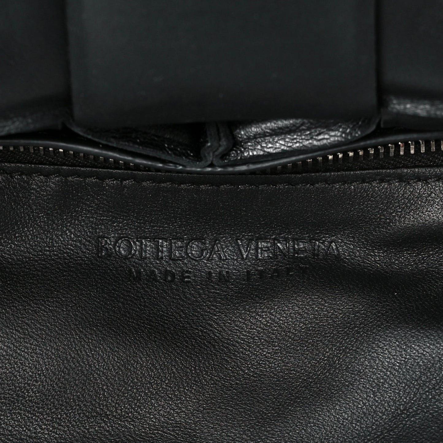 Lambskin Maxi Intreccio Padded Chain Cassette Crossbody Bag Black