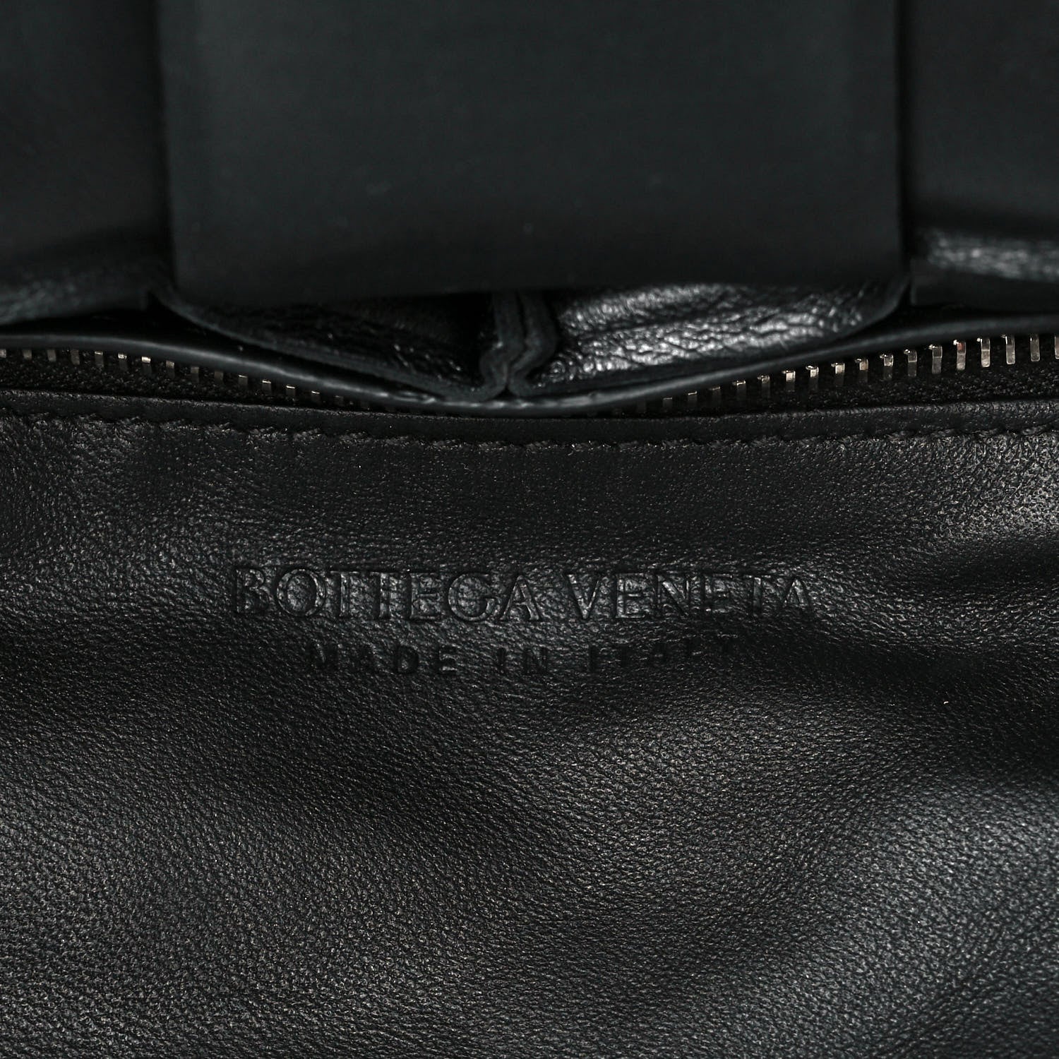 Bottega Veneta Lambskin Maxi Intreccio Padded Chain Cassette Crossbody Bag Black 6 of 10