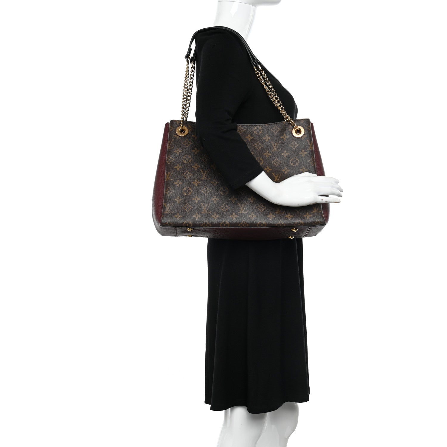 Louis Vuitton Monogram Surene MM Bordeaux 2 of 11