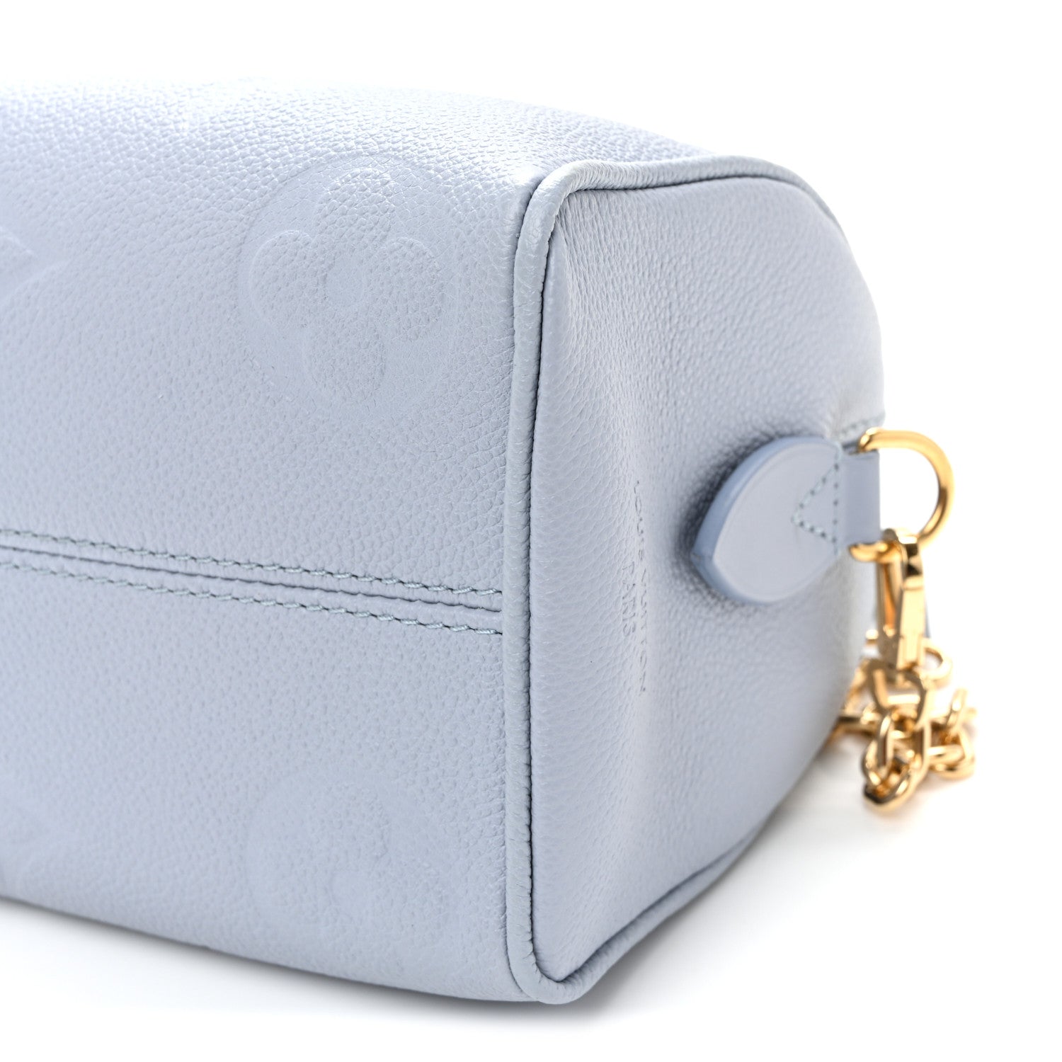 Louis Vuitton Empreinte Monogram Giant Speedy Bandouliere 20 Blue Hour 9 of 9