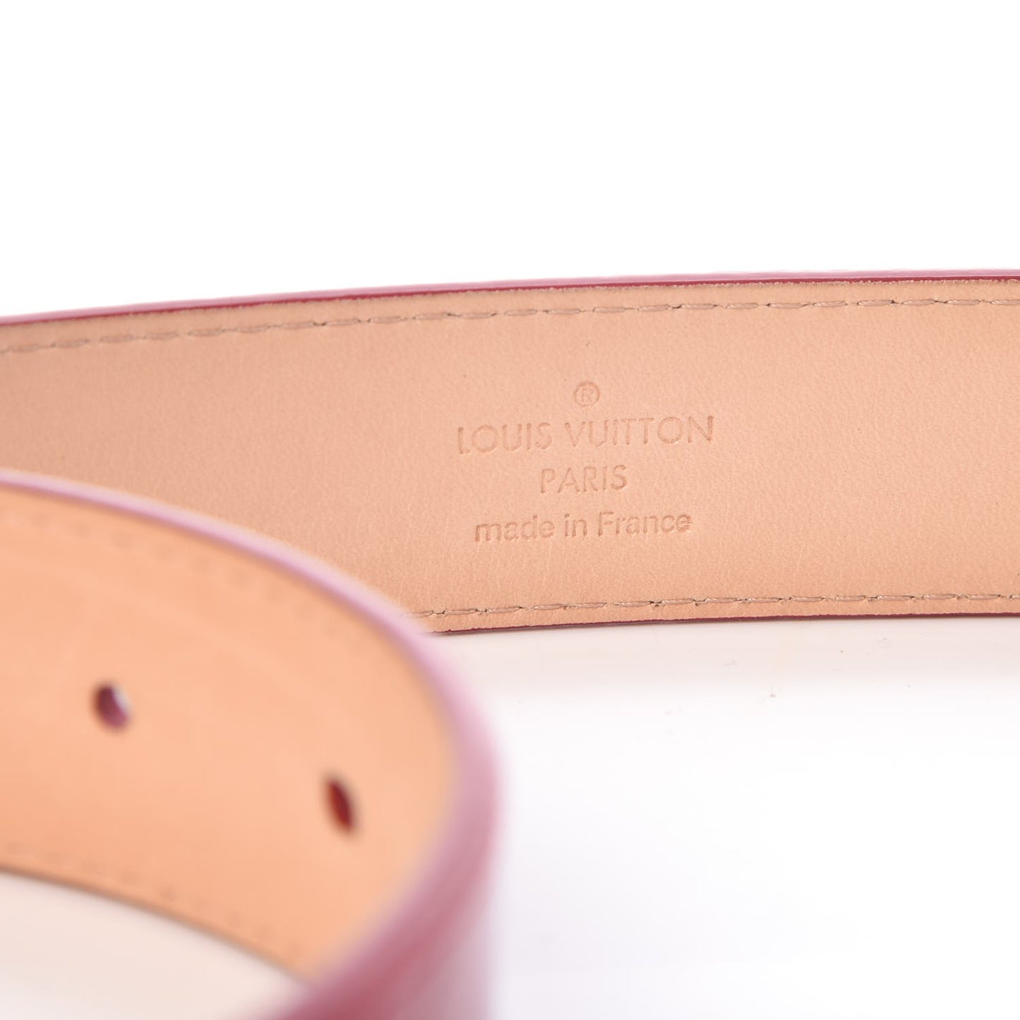 Vernis Ceinture 30mm Belt 90 36 Rouge