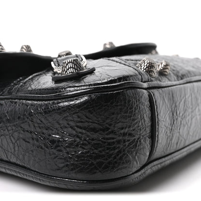 Balenciaga Agneau Arena Le Cagole Sling Bag XS Black 9 of 10