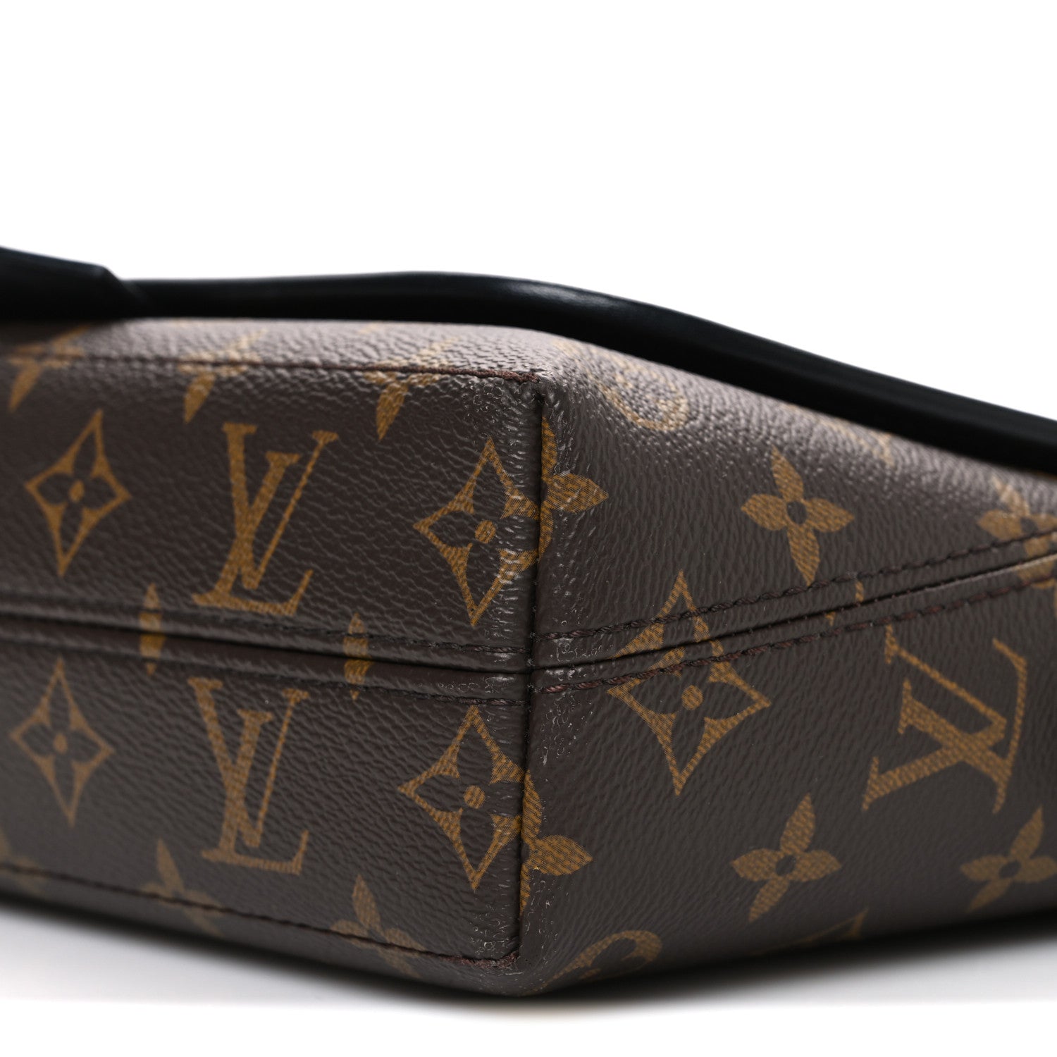 Louis Vuitton Monogram Macassar Magnetic Messenger 9 of 10