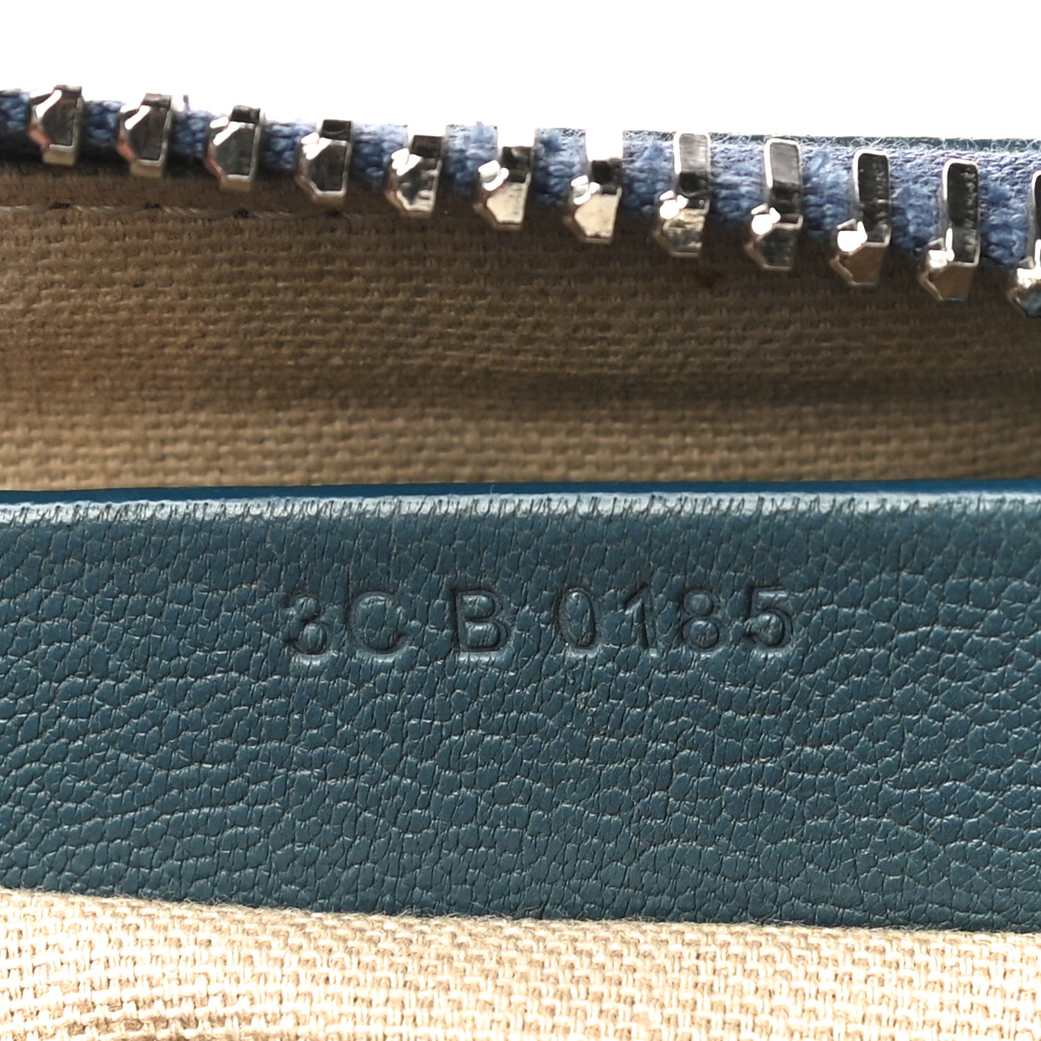 Givenchy Sugar Goatskin Mini Antigona Oil Blue 7 of 13