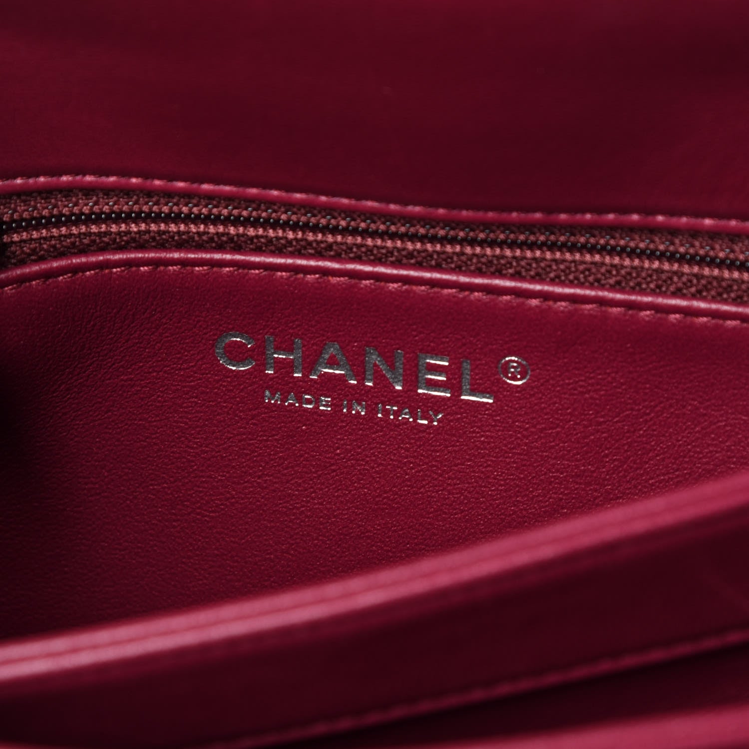 Chanel Lambskin Quilted Small Trendy CC Dual Handle Bag Dark Pink 8 of 9