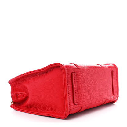 Marc Jacobs Grained Calfskin Medium The Tote Bag True Red 4 of 13