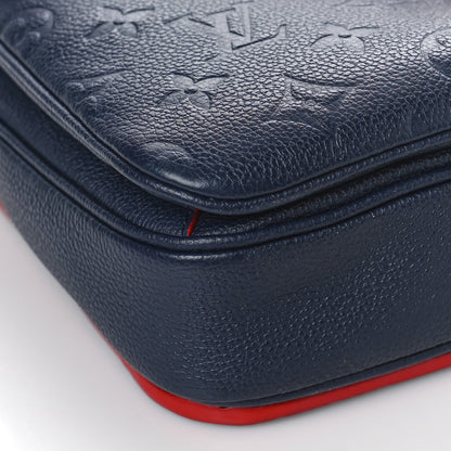 Louis Vuitton Empreinte Pochette Metis Marine Rouge 7 of 8