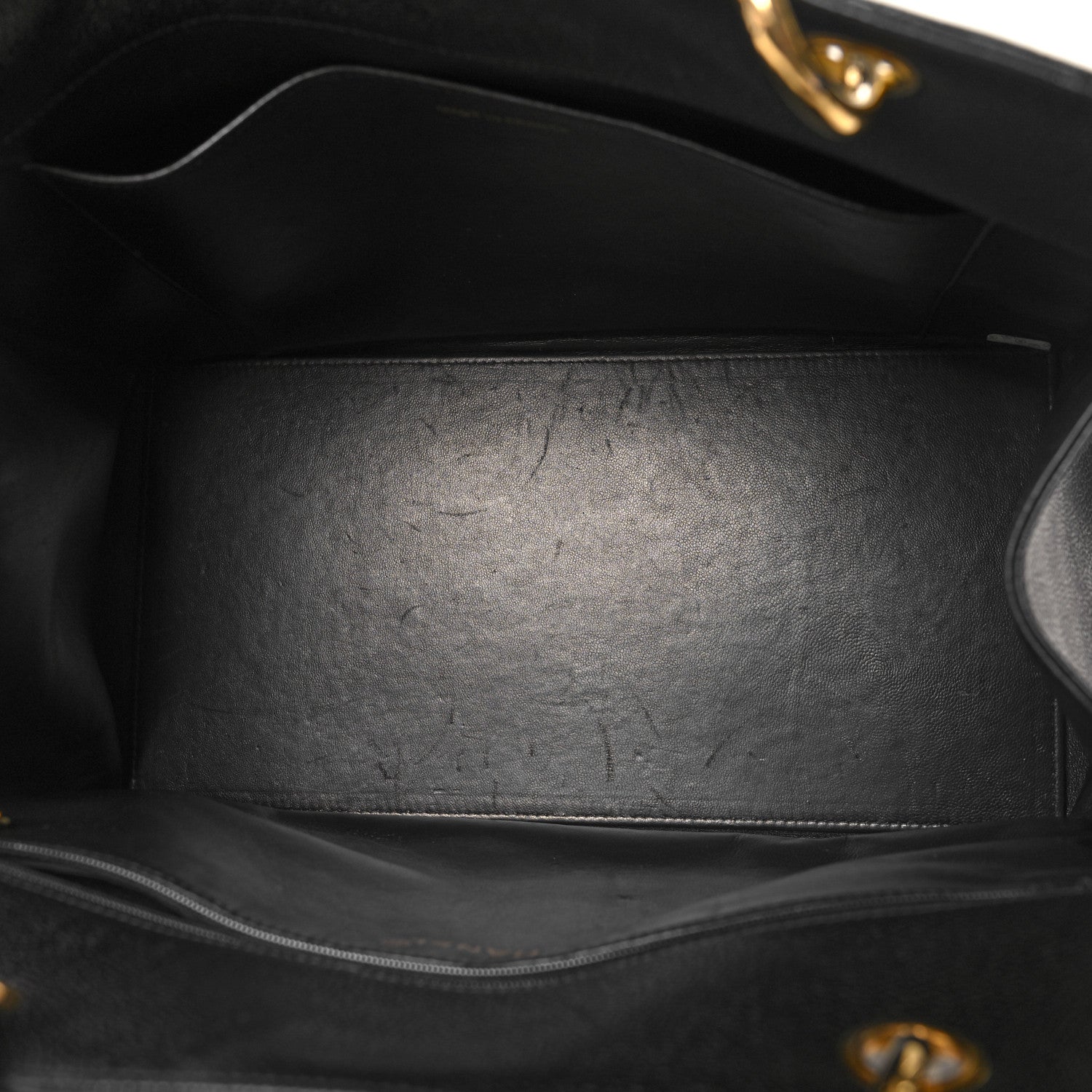Chanel Caviar Quilted Grand Timeless Tote GTT Black 5 of 12