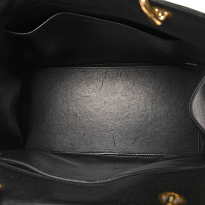 Chanel Caviar Quilted Grand Timeless Tote GTT Black 5 of 12