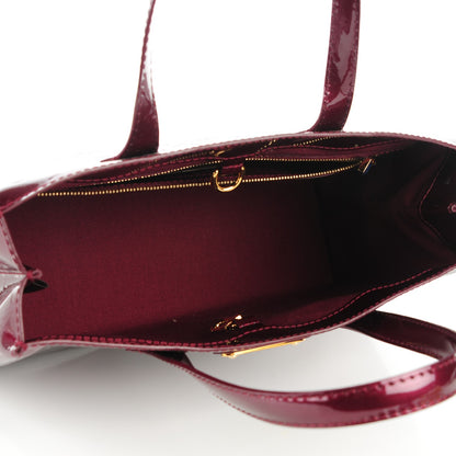 Louis Vuitton Vernis Wilshire PM Rouge Fauviste 5 of 7