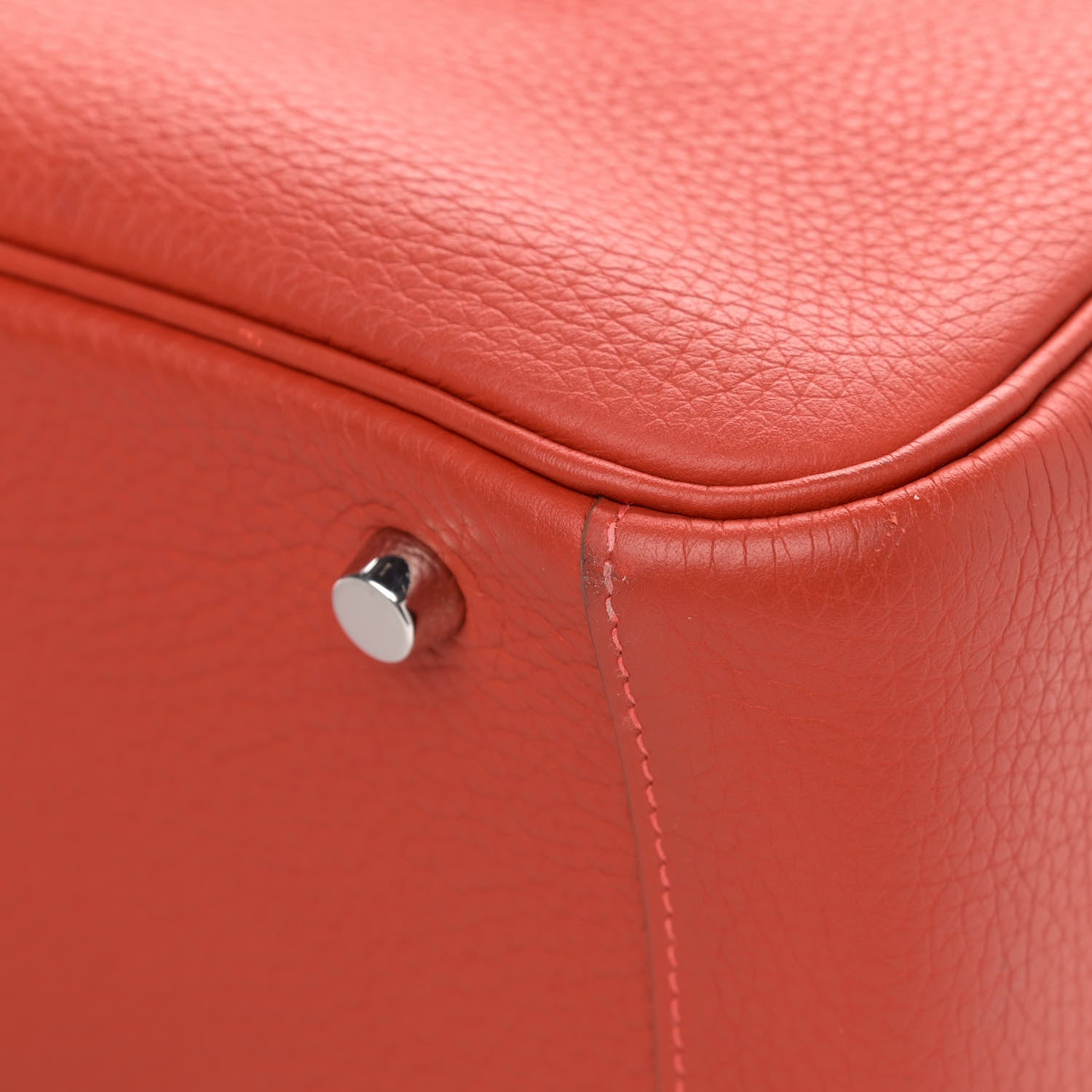 Hermes Taurillon Clemence Verso Lindy 30 Rouge Pivoine Rose Jaipur 12 of 17