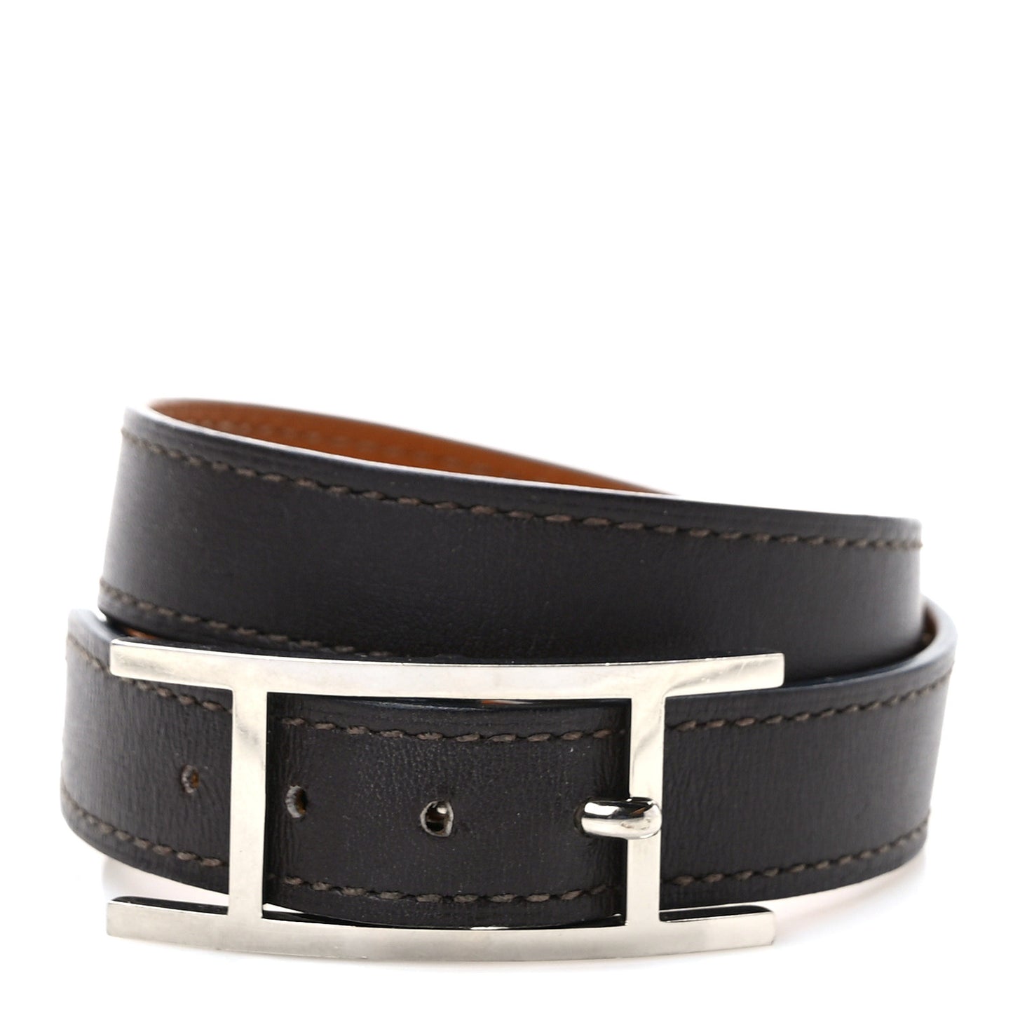Swift Behapi Double Tour Bracelet Chocolate