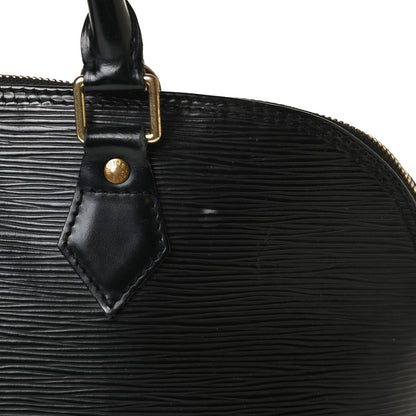 Louis Vuitton Epi Alma PM Black 11 of 17