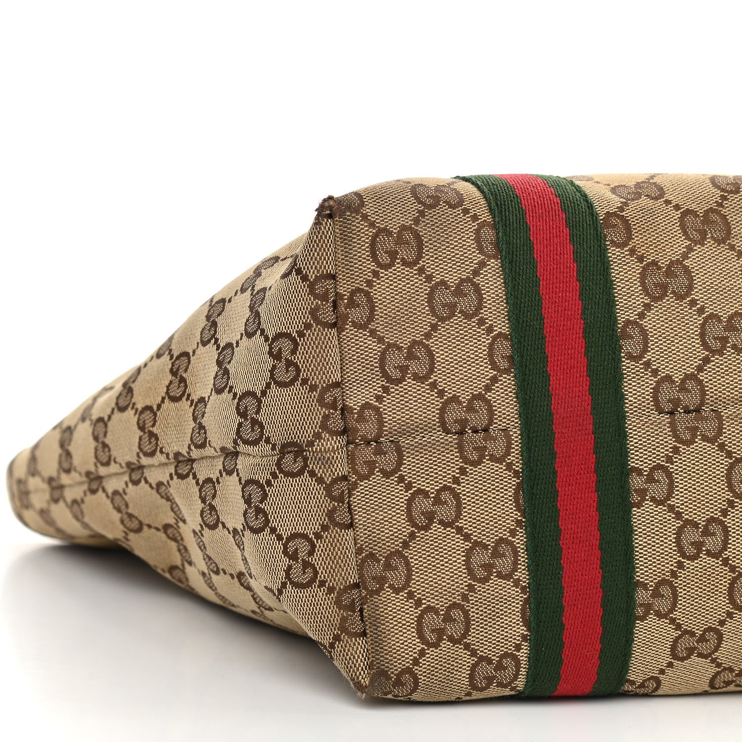 Gucci Monogram Medium Jolicoeur Tote White 9 of 22