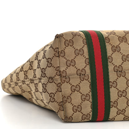 Gucci Monogram Medium Jolicoeur Tote White 9 of 22