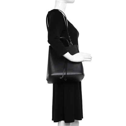 Louis Vuitton Epi NeoNoe MM Black 2 of 13