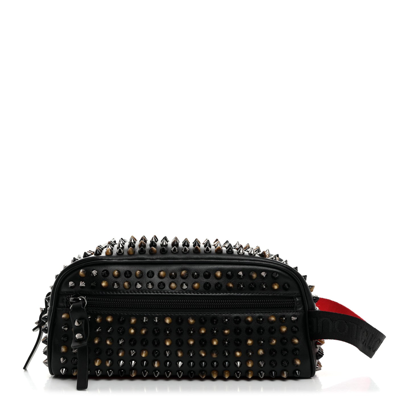 Calfskin Spikes Mens Blaster Toiletry Bag Black