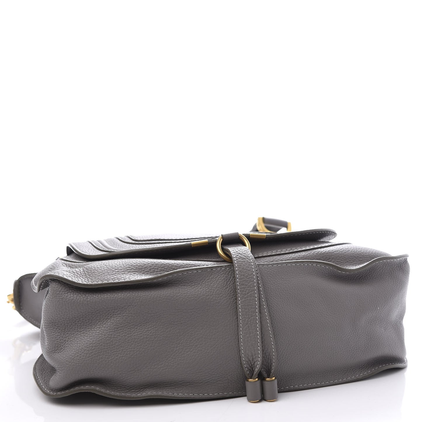 Calfskin Medium Marcie Satchel Cashmere Grey
