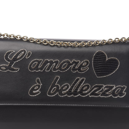Dolce & Gabbana L'Amore Bellezza Chain Wallet Black 9 of 10