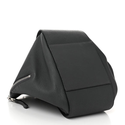 Loewe Grained Calfskin Small Hammock Shoulder Bag Grey 4 of 11