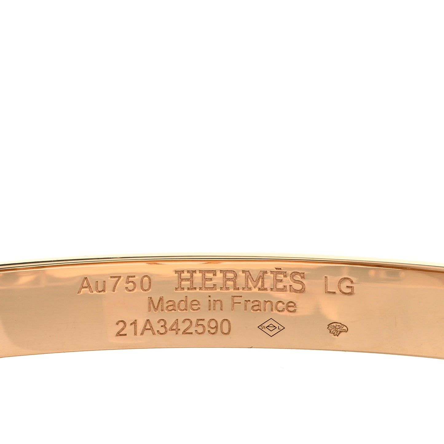 18K Rose Gold PM Collier De Chien Bracelet LG