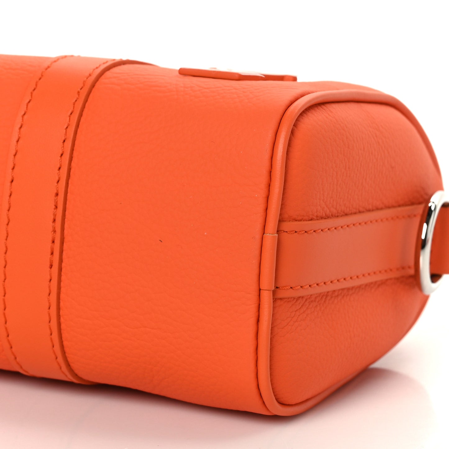 Grained Calfskin Aerogram Keepall XS Orange