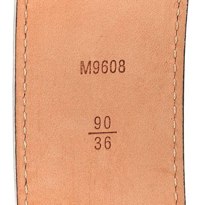 Louis Vuitton Monogram 40mm LV Initiales Belt 90 36 6 of 8
