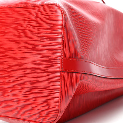 Louis Vuitton Epi Petit Noe Castillan Red 9 of 10