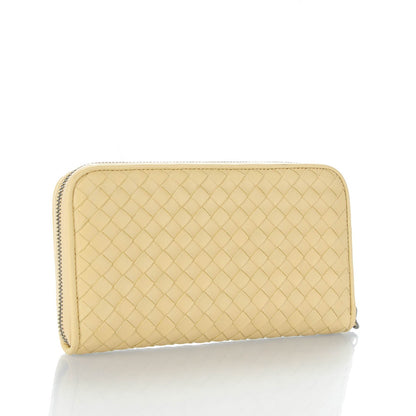 Bottega Veneta Nappa Intrecciato Zip Around Wallet Banane 3 of 8